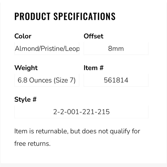 APL Almond Leopard Techloom Tracer Sneaker NEW in BOX 8 - Picture 6 of 12